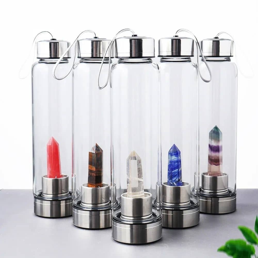 Crystal Energy Box Bottle | Lamagems